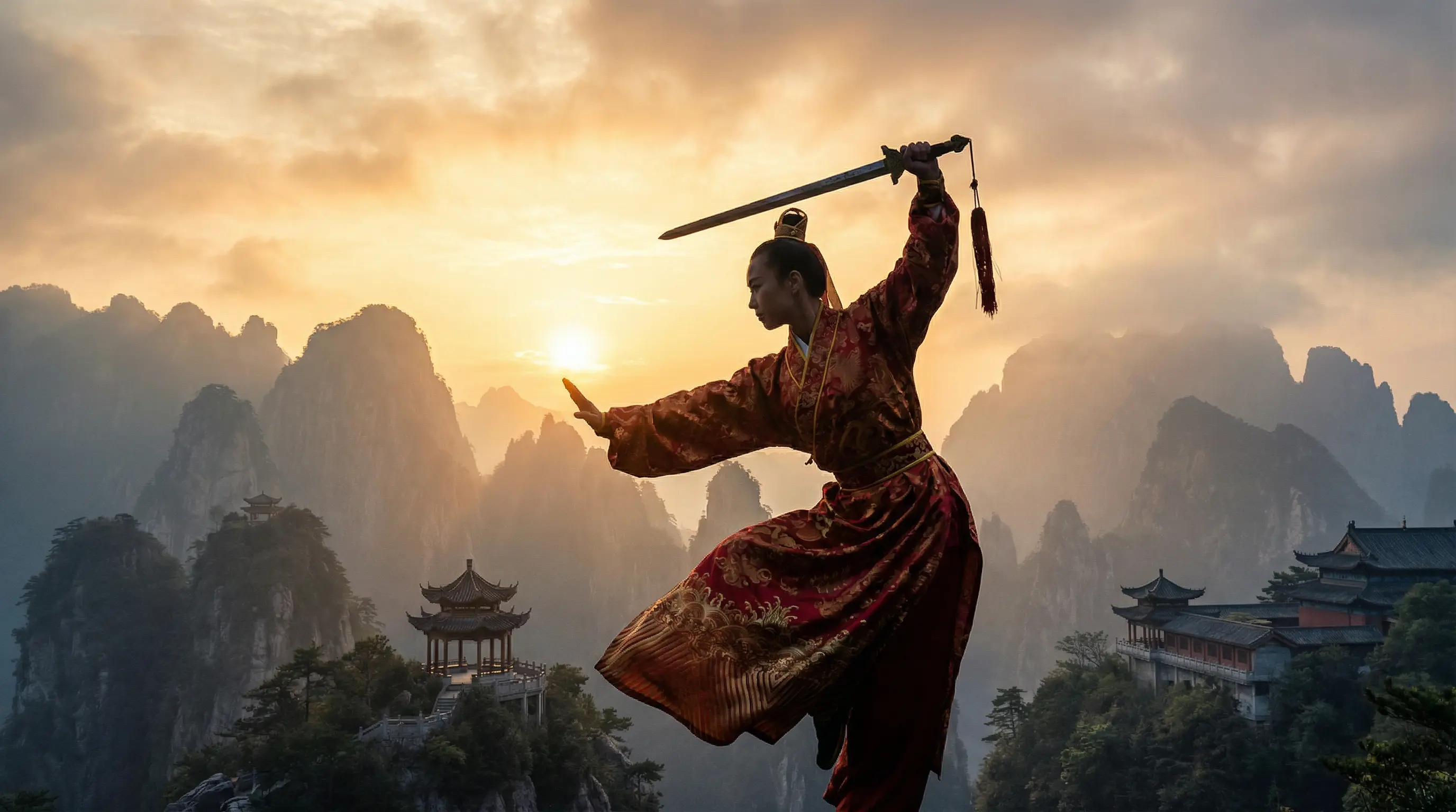 图片美女 武术表演视频封面